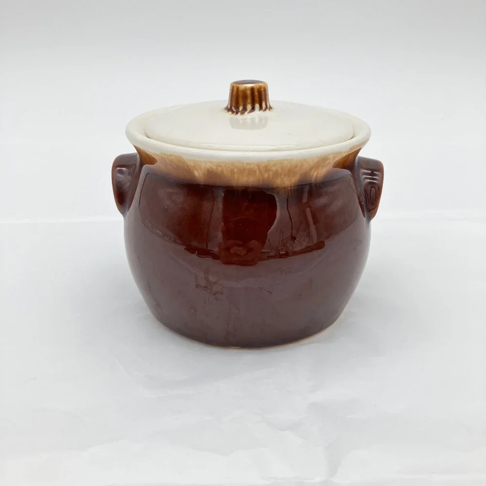 Vintage Oven Proof USA Bean Pot 3
